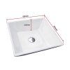 Bathroom Ceramic Rectangular Above Countertop Basin for Vanity