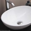 Above Counter Bathroom Vanity Ceramic Basin – Oval