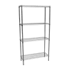 Modular Chrome Wire Storage Shelf 900 x 350 x 1800 Steel Shelving