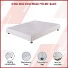 Bed Ensemble Frame Base – KING