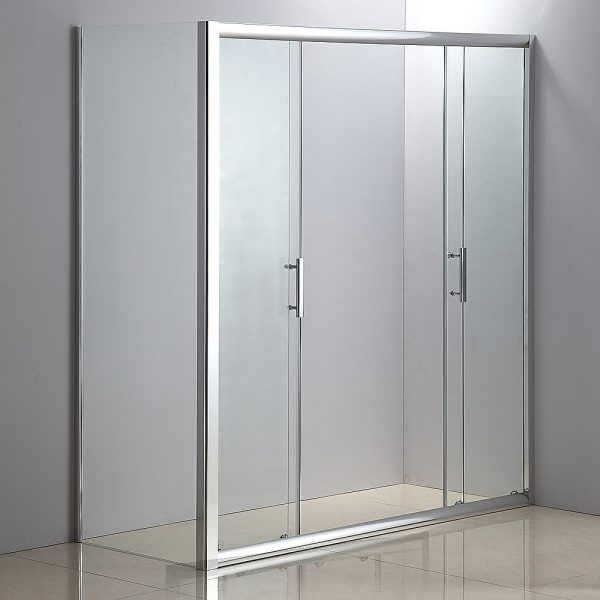 Sliding Door Safety Glass Shower Screen By Della Francesca – 1700 x 700 mm