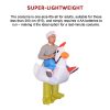 CHICKEN Fancy Dress Inflatable Suit – Fan Operated Costume