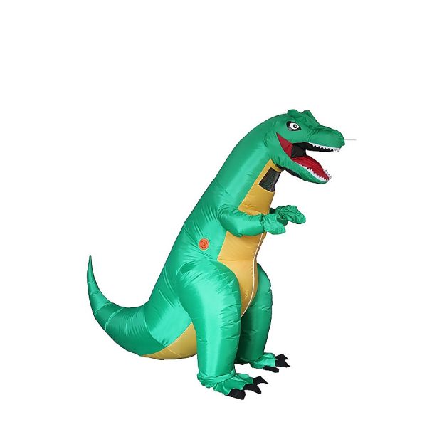 Dinosaur T-Rex Fancy Dress Fan Inflatable Costume Tyrannosaurus Suit