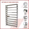 50 Pairs 10 Tiers Shoe Rack