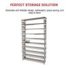 50 Pairs 10 Tiers Shoe Rack