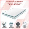 Atwater 20cm Memory Foam and Innerspring Hybrid Mattress – KING