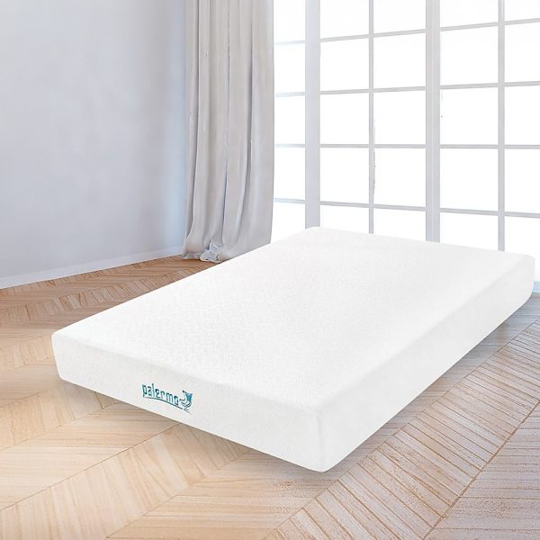 Auburn 25cm Gel Memory Foam Mattress – Dual-Layered – CertiPUR-US Certified