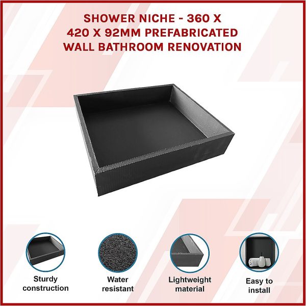 Shower Niche – Prefabricated Wall Bathroom Renovation