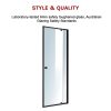 Adjustable Semi Frameless Shower Screen Australian Safety Glass – (74~82) x 195 cm