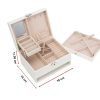 Jewellery Storage Box Girls Rings Necklaces Display Organiser Storage Case