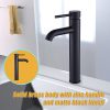 Basin Mixer Tap Faucet -Kitchen Laundry Bathroom Sink, – Black