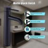 Basin Mixer Tap Faucet -Kitchen Laundry Bathroom Sink, – Black