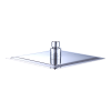 Shower Head Square 304SS Polished Chrome Finish – 200 x 200 mm, Chrome