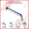 220mm Bath Spout in Polished Chrome Finish