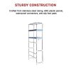 Storage Shelves Shelf 3 Tier Rack Portable Laundry Stand Unit Organiser