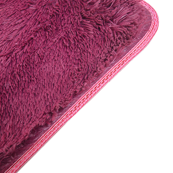 Floor Rugs Large Shaggy Rug Area Carpet Bedroom Living Room Mat – 200 x 140 cm, Burgundy