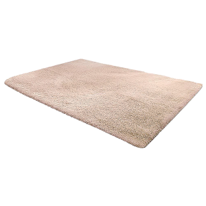 Floor Rugs Large Shaggy Rug Area Carpet Bedroom Living Room Mat – 200 x 140 cm, Beige