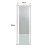 LED Full Length Mirror Standing Floor Makeup Wall Light Mirror 1.6M