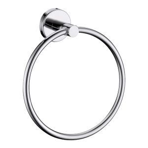 Classic Chrome Towel Bar Rail Ring Bathroom. – 165x180x50 mm