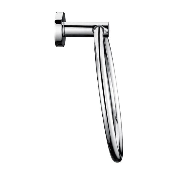 Classic Chrome Towel Bar Rail Ring Bathroom. – 165x180x50 mm