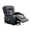 Recliner Chair Electric Massage Chair Lift Heated Leather Lounge Sofa Black