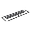 Commercial Clothing Garment Rack Retail Shop – Black