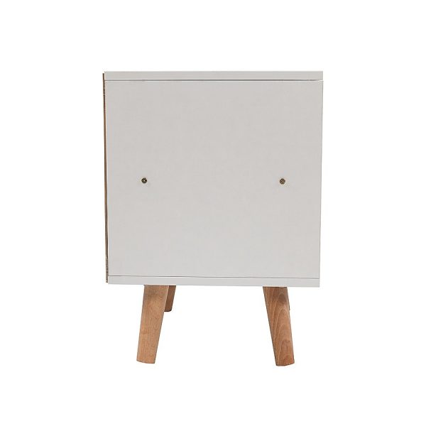 Gilgai Bedside Tables Drawers Side Table Nightstand White Storage Cabinet Wood