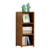 Bamboo Adjustable Shelf Bookcase Display Storage Rack Stand Livingroom Bedroom