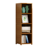 Bamboo Shelf Bookcase Display Storage Rack Stand Livingroom Bedroom. – 4 shelves