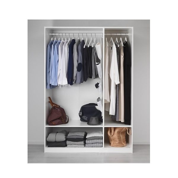 3 Door Wardrobe Bedroom Cupboard Closet Storage Cabinet Organiser