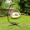 Hammock C Stand Solid Steel Construction for Hanging Air Porch Swing Chair