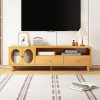 Centerton Modern TV Cabinet Entertainment Unit Stand Storage