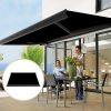 5.5m x 3.0m Retractable Folding Arm Awning Heavy Duty Full Cassette Motorised