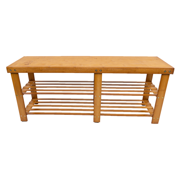 Bamboo Shoe Rack Wooden Bench Storage Organiser Cabinet Holder Stool