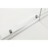 Adjustable 1100x900mm Double Sliding Door Glass Shower Screen in Chrome