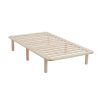 Platform Bed Base Frame Wooden Natural Pinewood – KING SINGLE