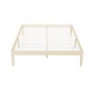 Bed Frame Queen Size Wooden Base Mattress Platform Timber Pine BRUNO