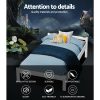 Arrow Bed Frame Full Wooden Mattress Base Timber Platform – KING SINGLE