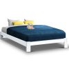 Bed Frame Wooden Bed Base JADE Timber Foundation Mattress – DOUBLE