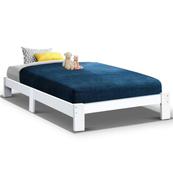 Bed Frame Wooden Mattress Base Timber Platform JADE