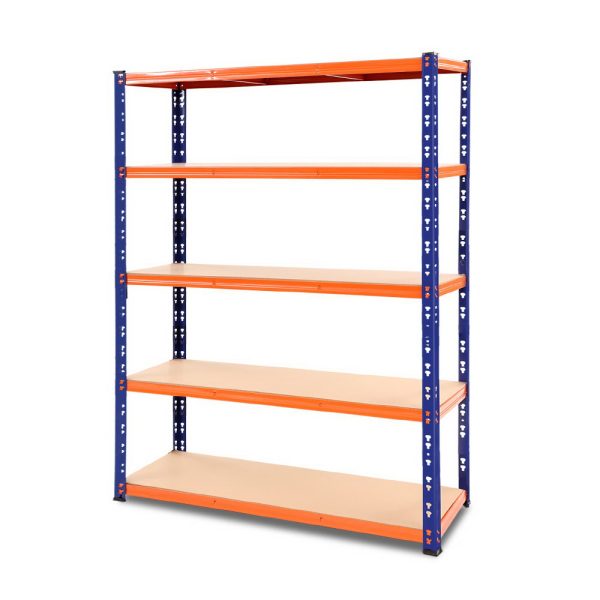 1.8M Garage Shelving Warehouse Rack Pallet Racking Storage Shelve Blue