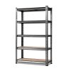 1.5M Garage Shelving Warehouse Rack Pallet Racking Storage Shelf Charcoal