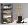 1.5M Garage Shelving Warehouse Rack Pallet Racking Storage Shelf Charcoal