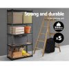 5×1.8M Garage Shelving Warehouse Rack Pallet Racking Storage Charcoal