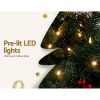 2.4m Christmas Garland with LED Lights Decorations Xmas Party