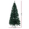 1.8m Christmas Tree Optic Fibre LED Xmas tree 300 Tips