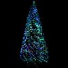 Jingle Jollys Christmas Tree LED Xmas trees Optic Fibre Warm White – 6ft