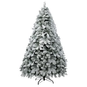 Jingle Jollys Christmas Tree Xmas Trees Decorations Snowy Tips – 6ft