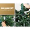 Jingle Jollys Christmas Tree Xmas Trees Decorations Snowy Green Tips – 6ft