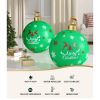 Christmas Inflatable Ball Bauble 60cm Outdoor Decoration Green